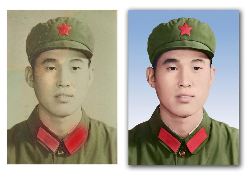 海阳破损照片修复-18